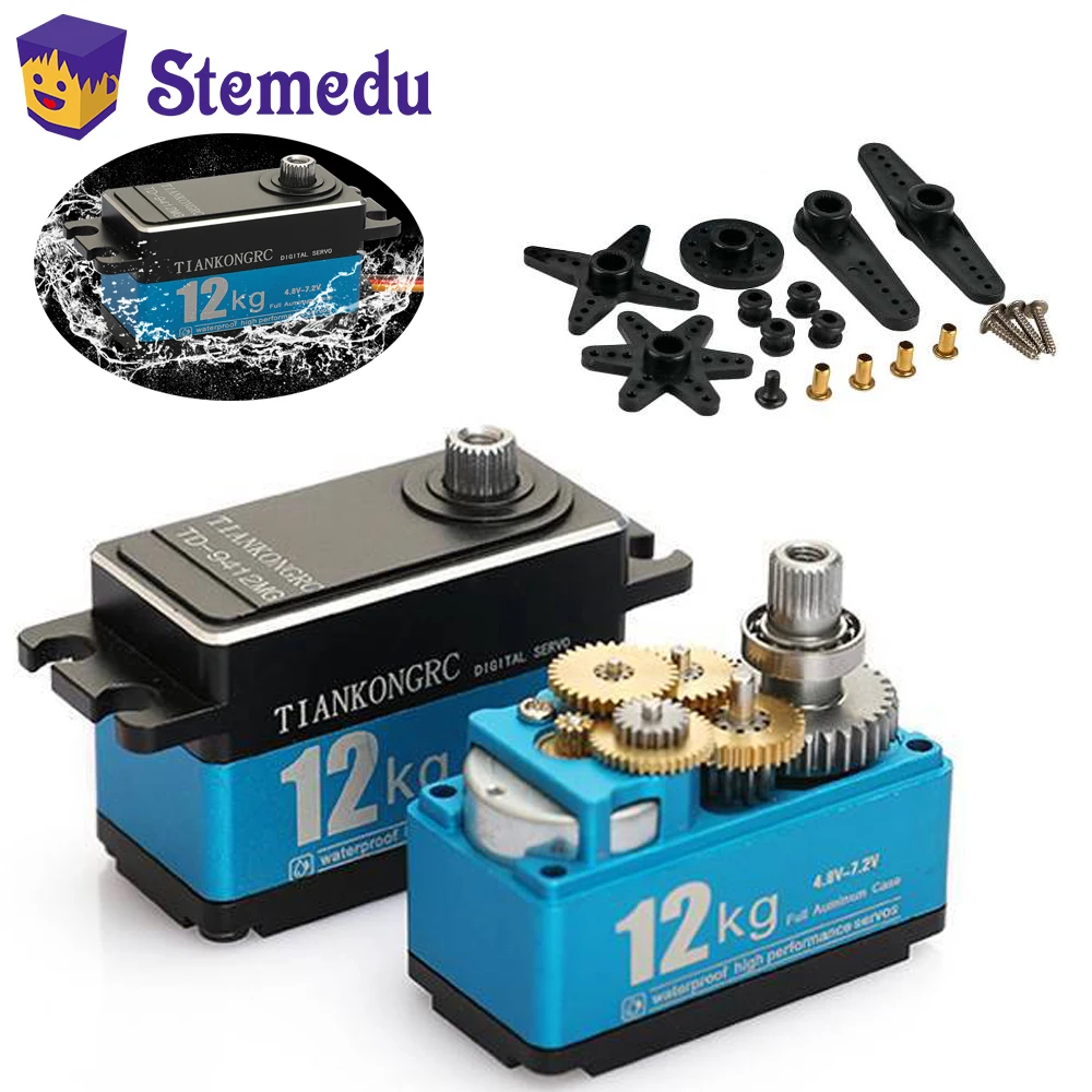 Kids Toys Remote Car - 12KG TD-9412MG torsi tinggi Digital logam