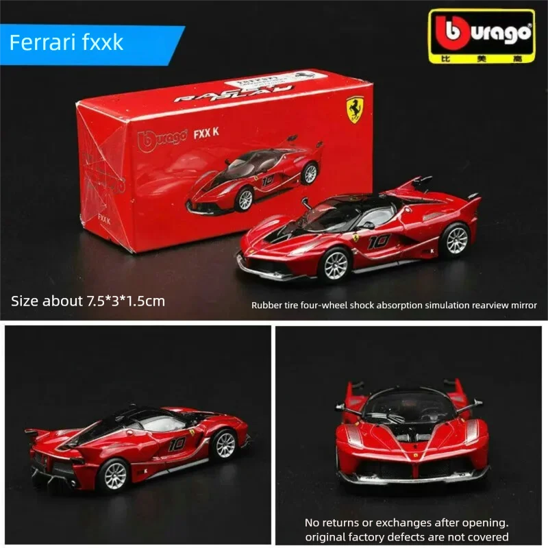 Kids Toys Vehicle - Bburago 1:64 Model Mobil Diecast, Mainan