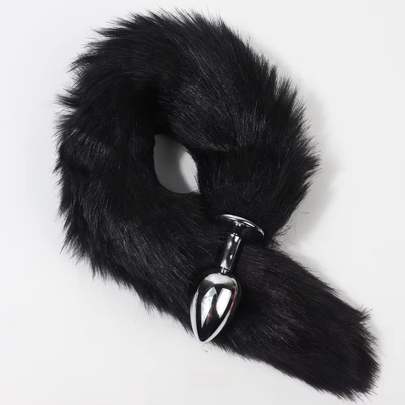 Kids Toys Low Price - Plug Anal murah logam seksi Foxtail