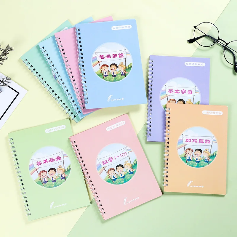 Kids Toys Now - 8 Buah Mainan Gambar Copybook Angka