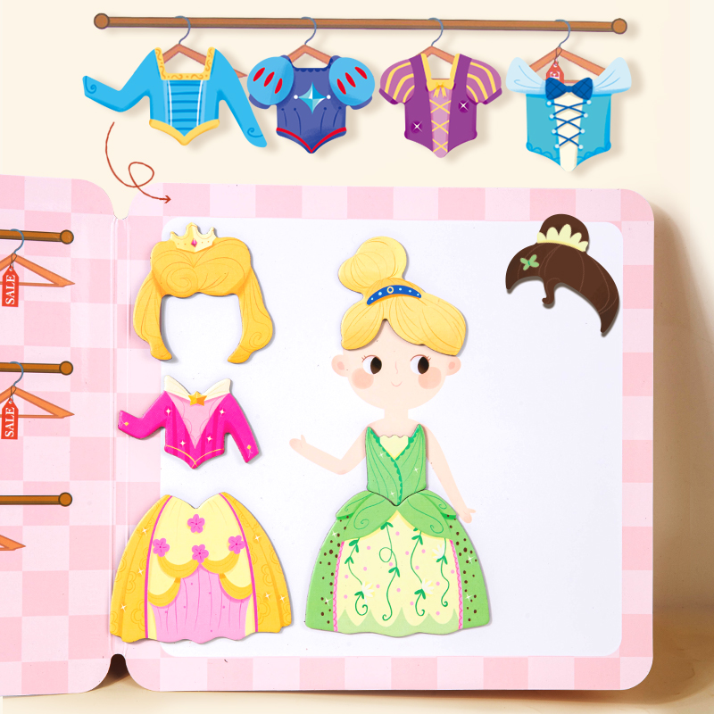Kids Quiet Toys - Mainan anak magnetik buku yang tenang,