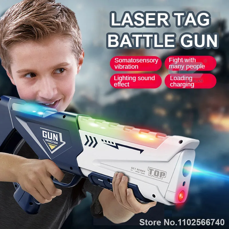 Laser Tag Set Kids - Pistol Laser Tag Inframerah untuk Anak-Anak,