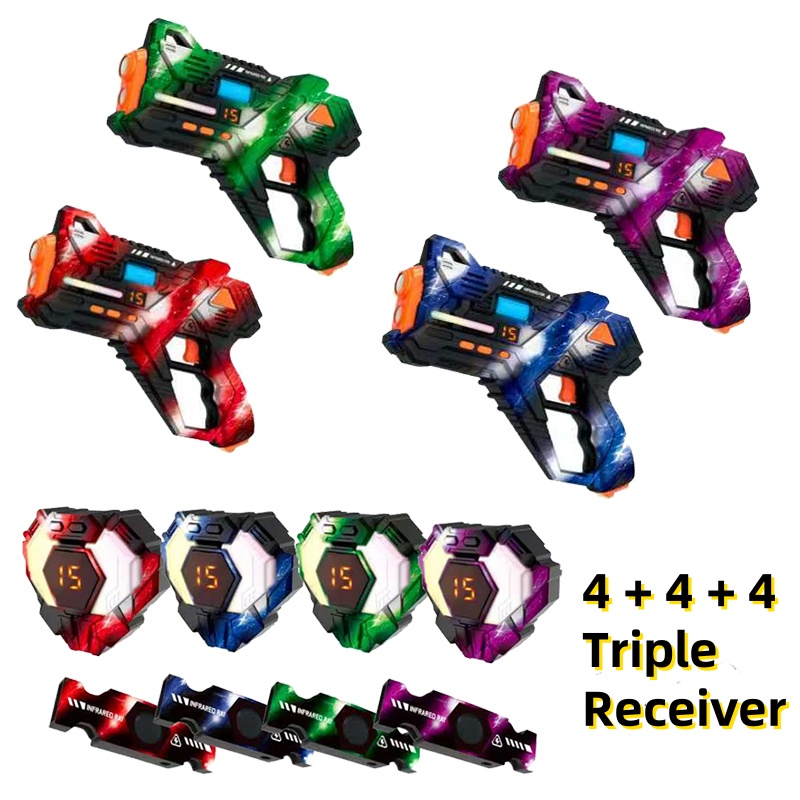 Laser Tag Set Kids - CSTAG 4X4X4 Set Senjata Tag Laser