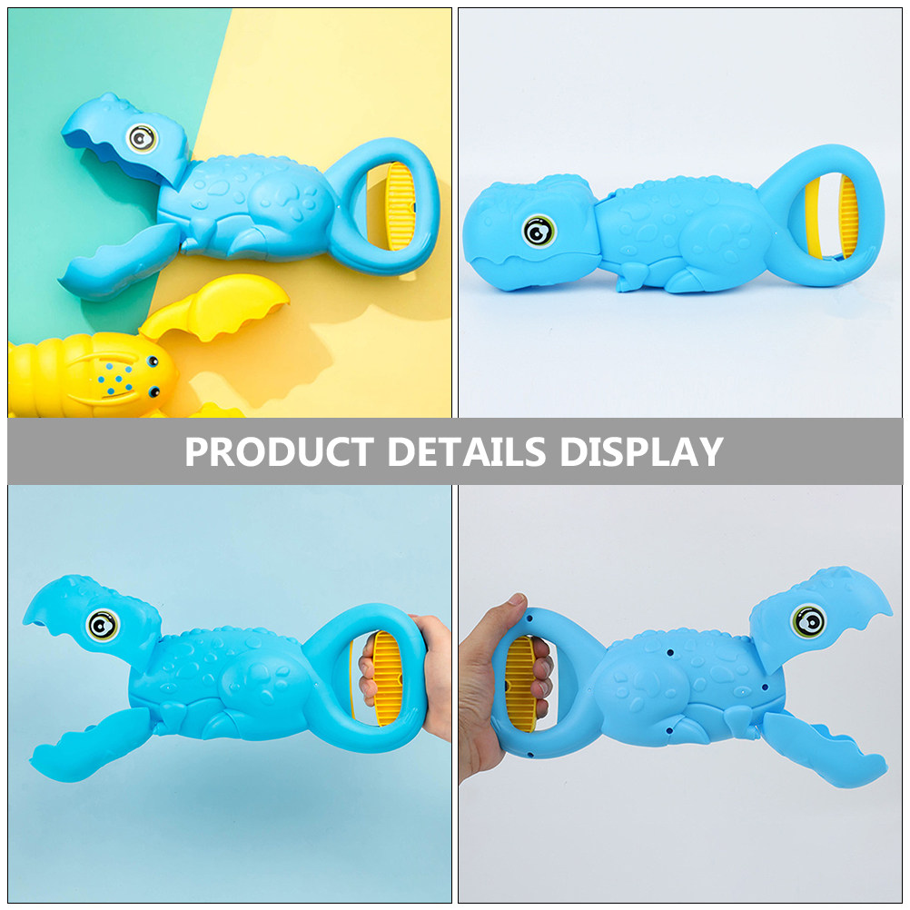 Kids Toys Vehicle - Penjepit Sampah Plastik Berbentuk Buaya Kartun,