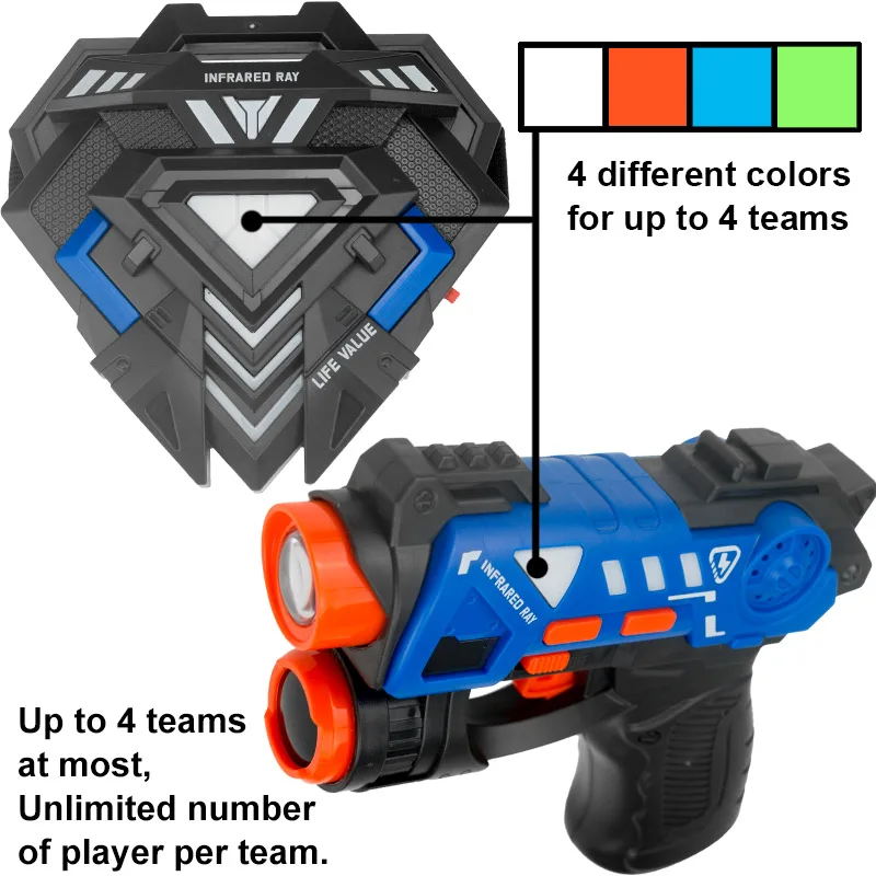 Set Senjata Pertempuran Infram - Laser Tag Set Kids ulasan dan harga