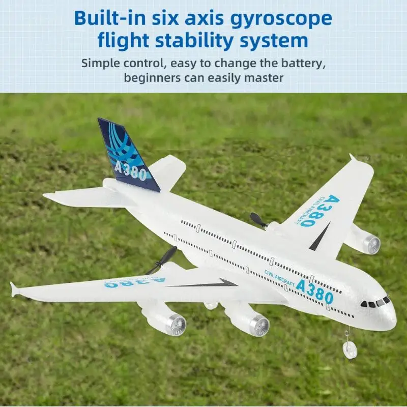 Pesawat Terbang RC A380 2.4G B - Kid Toys And More ulasan dan harga