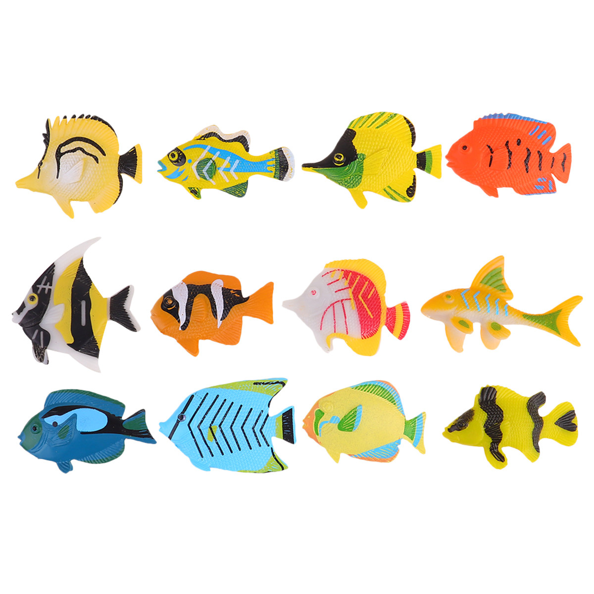 1Set Ikan Tropis Simulasi Pada - Kids Toys Vehicle ulasan dan harga