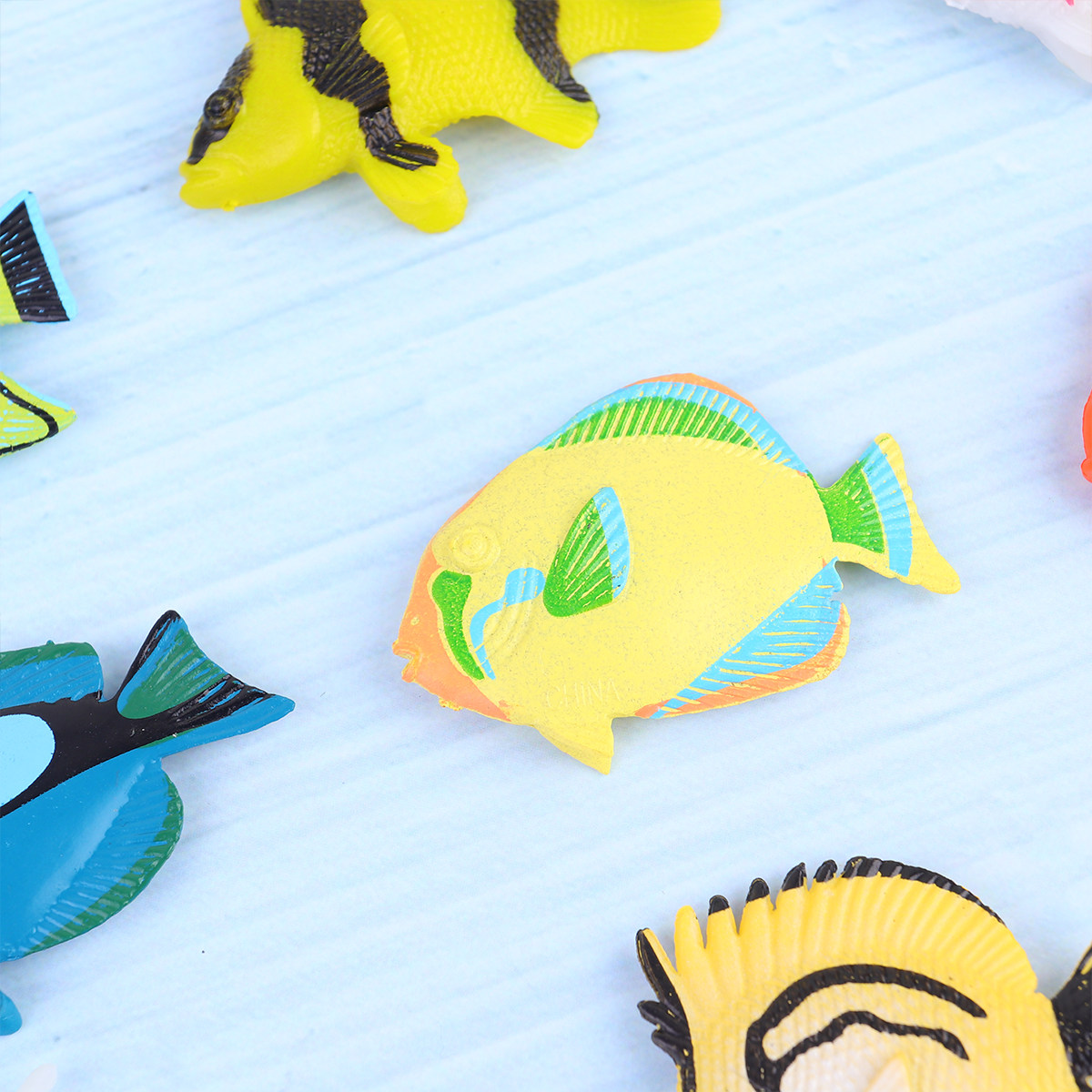 1Set Ikan Tropis Simulasi Pada - Kids Toys Vehicle ulasan dan harga