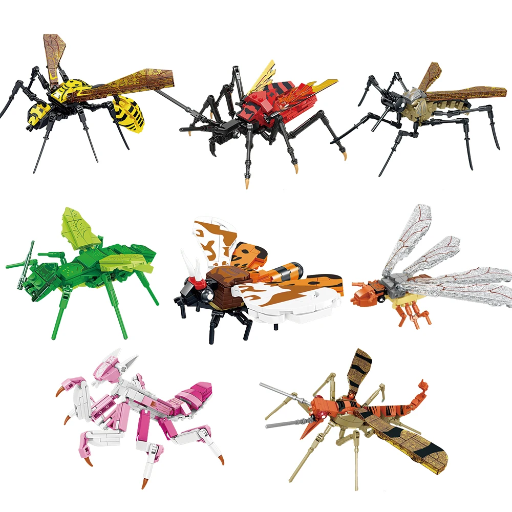 Serangga nyamuk mainan blok Se - Kid Toys And More ulasan dan harga