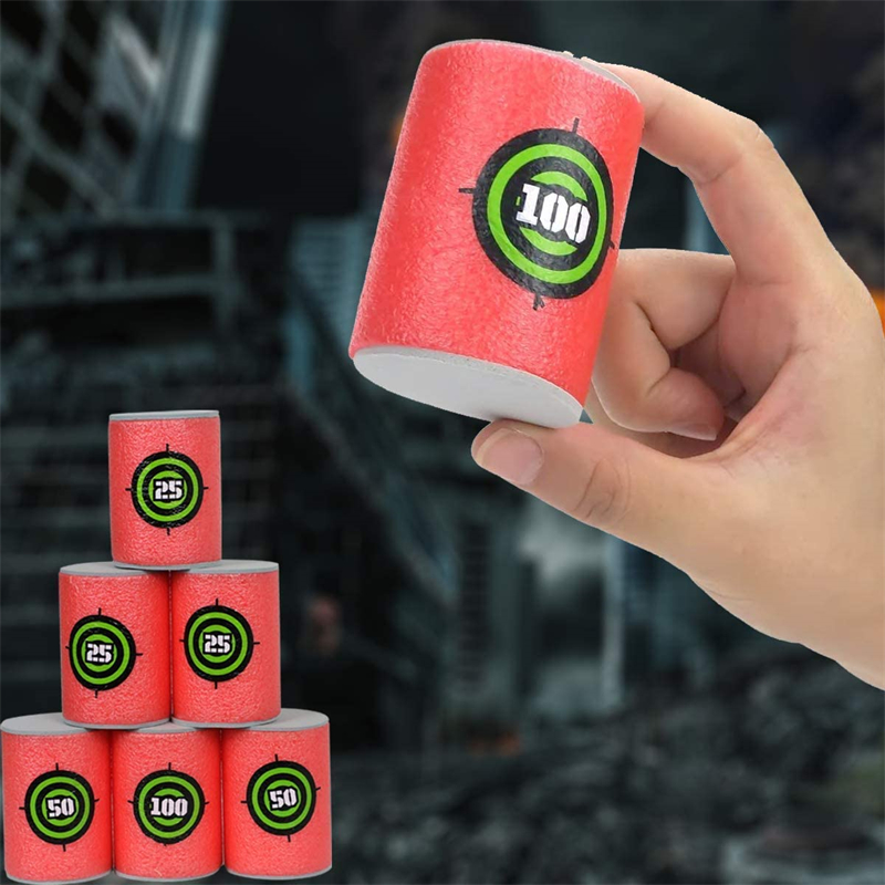 A1 6-30 Buah Target Peluru Lem - Foam Dart Gun ulasan dan harga