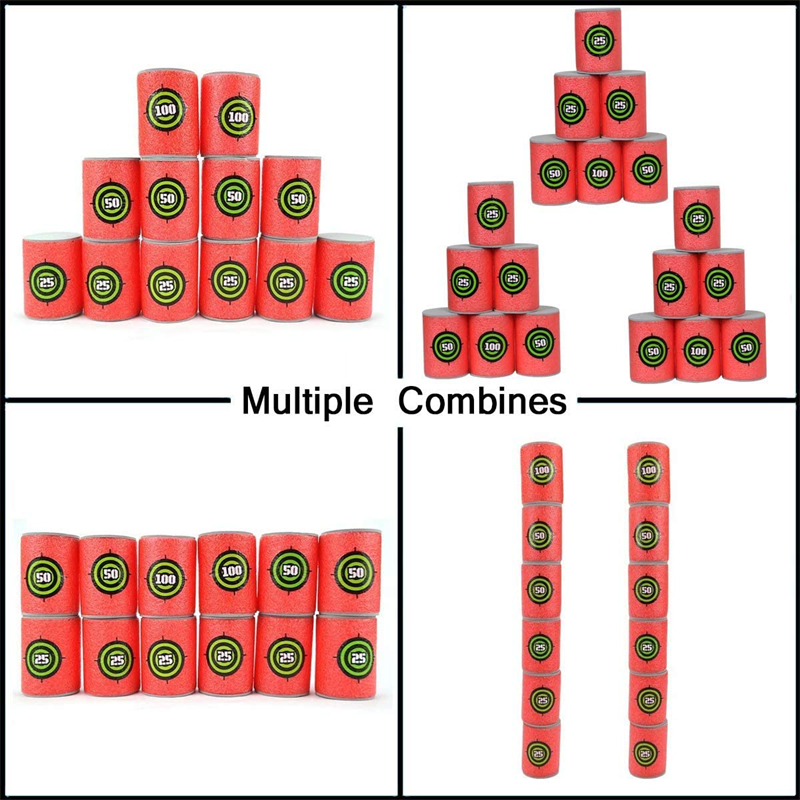 A1 6-30 Buah Target Peluru Lem - Foam Dart Gun ulasan dan harga