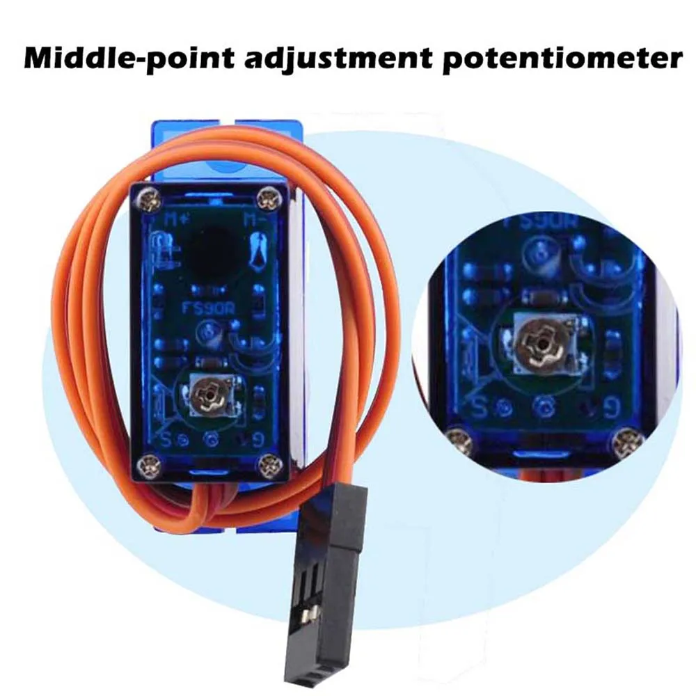 Feetech Mini FS90R mikro Servo - Kids Toys Remote Car ulasan dan harga