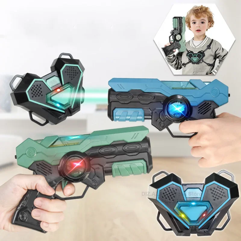 Set Pistol Mainan Laser Tag El - Laser Tag Set Kids ulasan dan harga