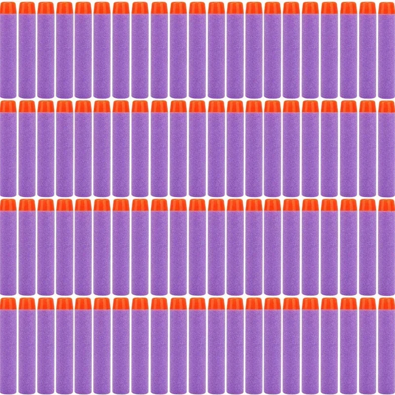 23KPurple Peluru Kepala Bulat  - Foam Dart Gun ulasan dan harga