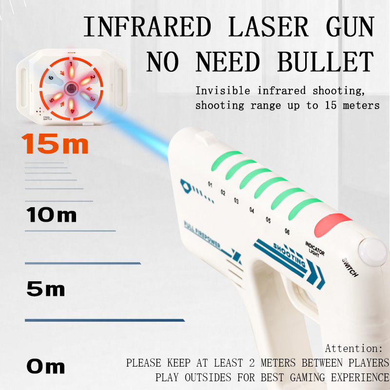Set Pistol Permainan Tembak In - Laser Tag Set Kids ulasan dan harga