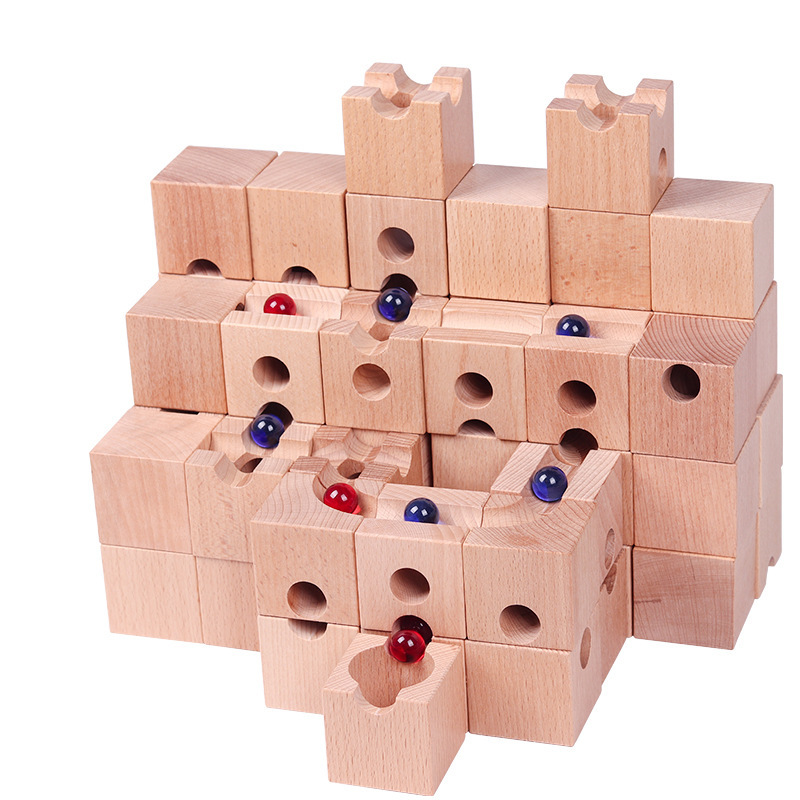 Set Bangunan Lintasan Marmer K - Marble Run Set ulasan dan harga