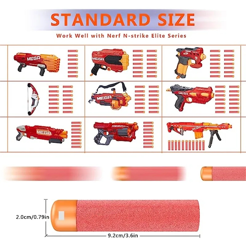 Mega Darts dengan isi ulang is - Foam Dart Gun ulasan dan harga