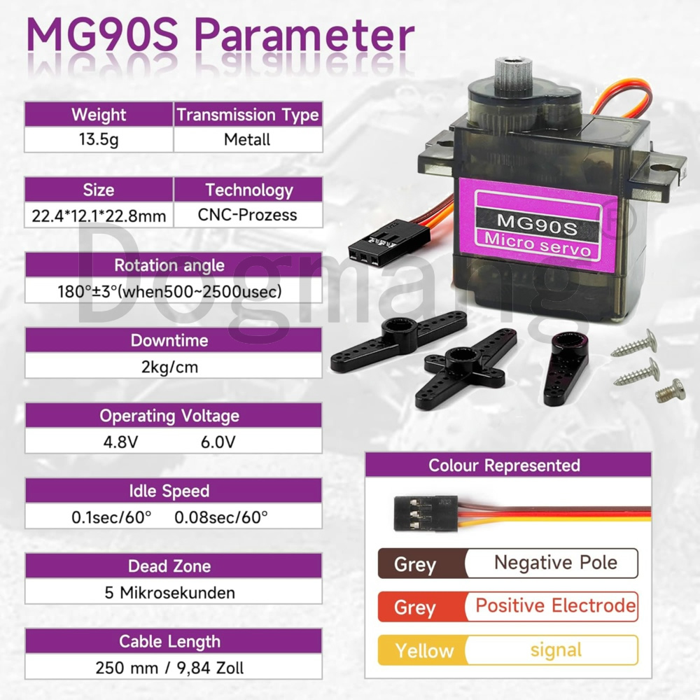 MG90S Servo 1/2/4/10/20/50 bua - Kids Toys Remote Car ulasan dan harga