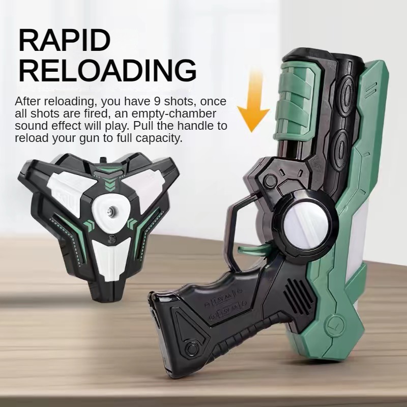Set Pistol Mainan Inframerah u - Laser Tag Set Kids ulasan dan harga