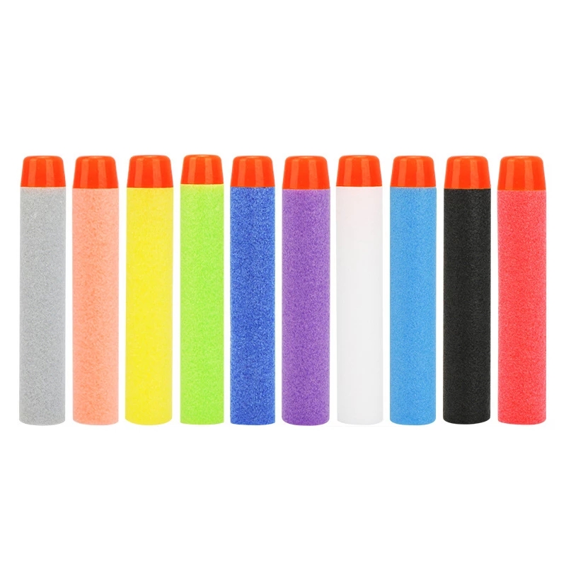 100 Buah Peluru Kepala Bulat 7 - Foam Dart Gun ulasan dan harga