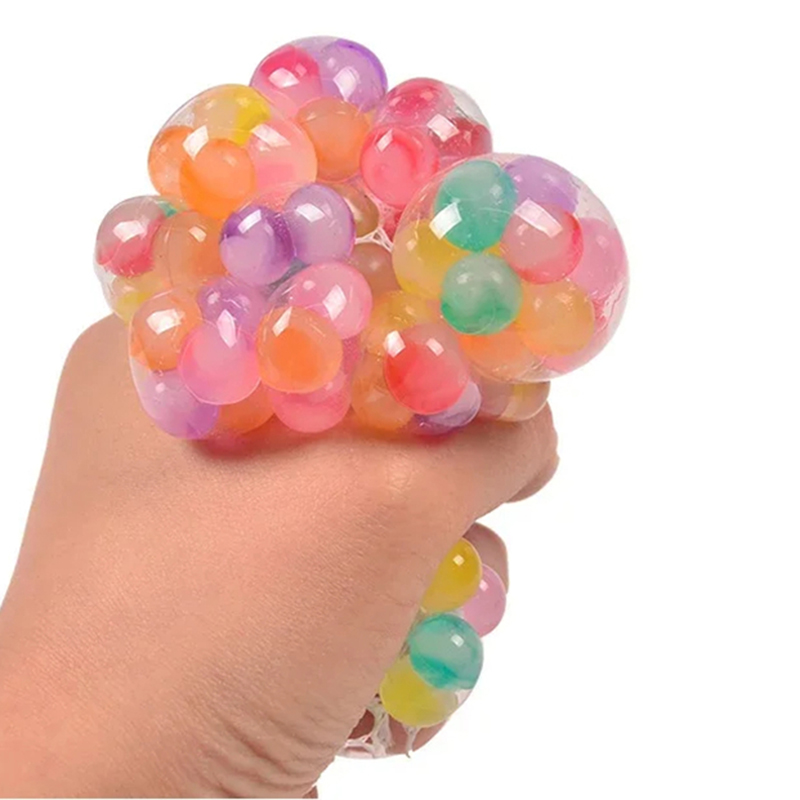 Bola Pelangi Penghilang Stres  - Kids Quiet Toys ulasan dan harga