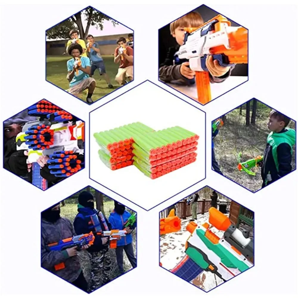 Anak panah 7.2cm 100/1000 buah - Foam Dart Gun ulasan dan harga