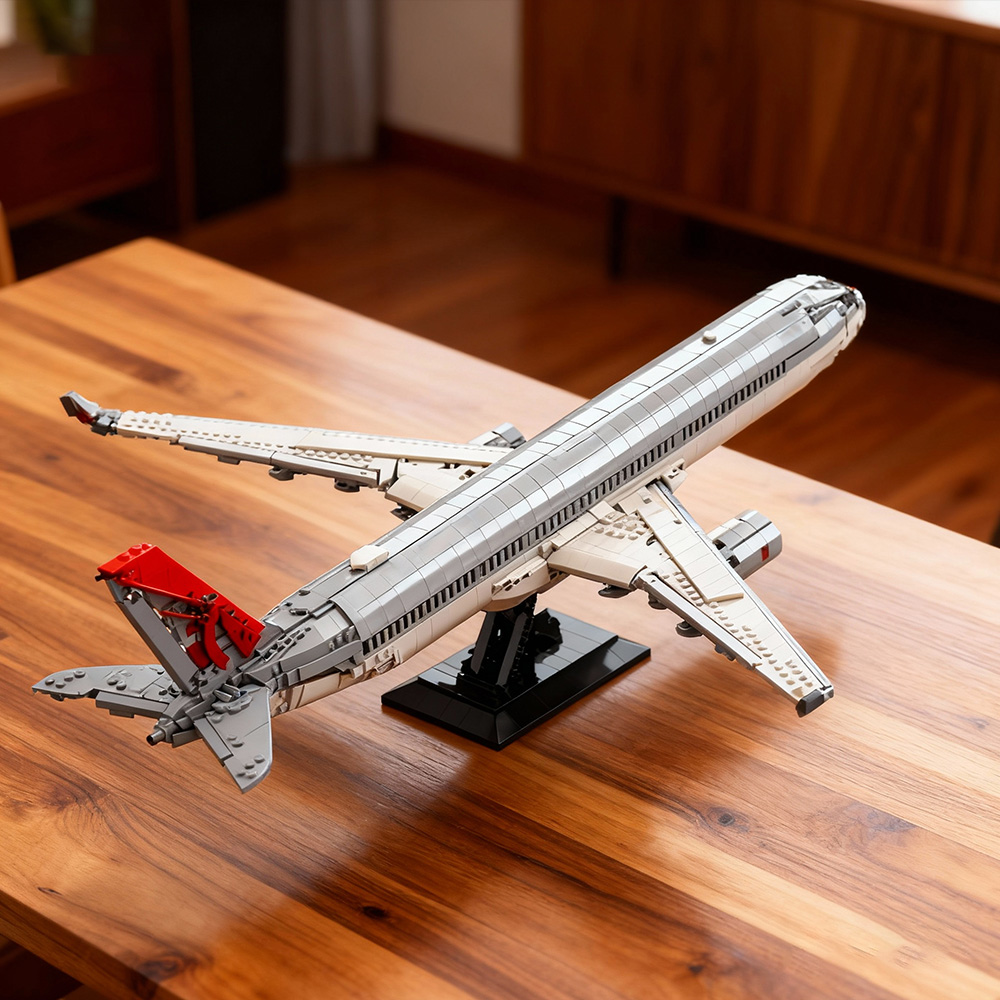 Gobricks MOC Qatar Airways Air - Kids Toys Qatar ulasan dan harga
