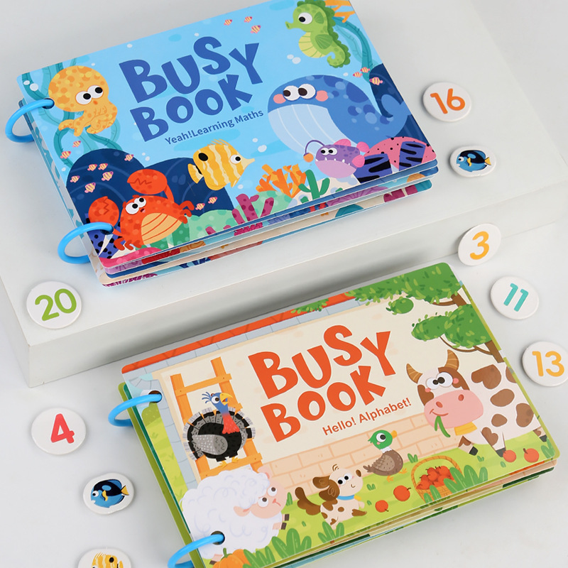 Buku Aktivitas Bayi Montessori - Kids Quiet Toys ulasan dan harga