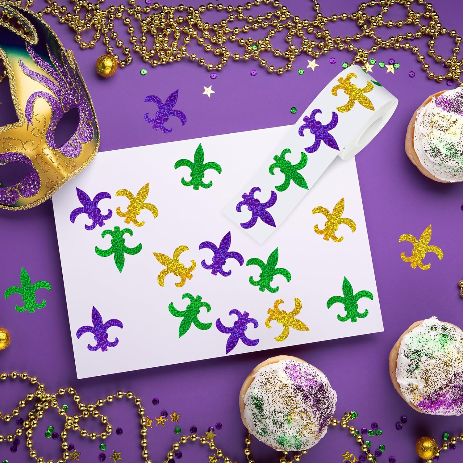 500 Buah Stiker Mardi Gras unt - Laser Tag Set Kids ulasan dan harga