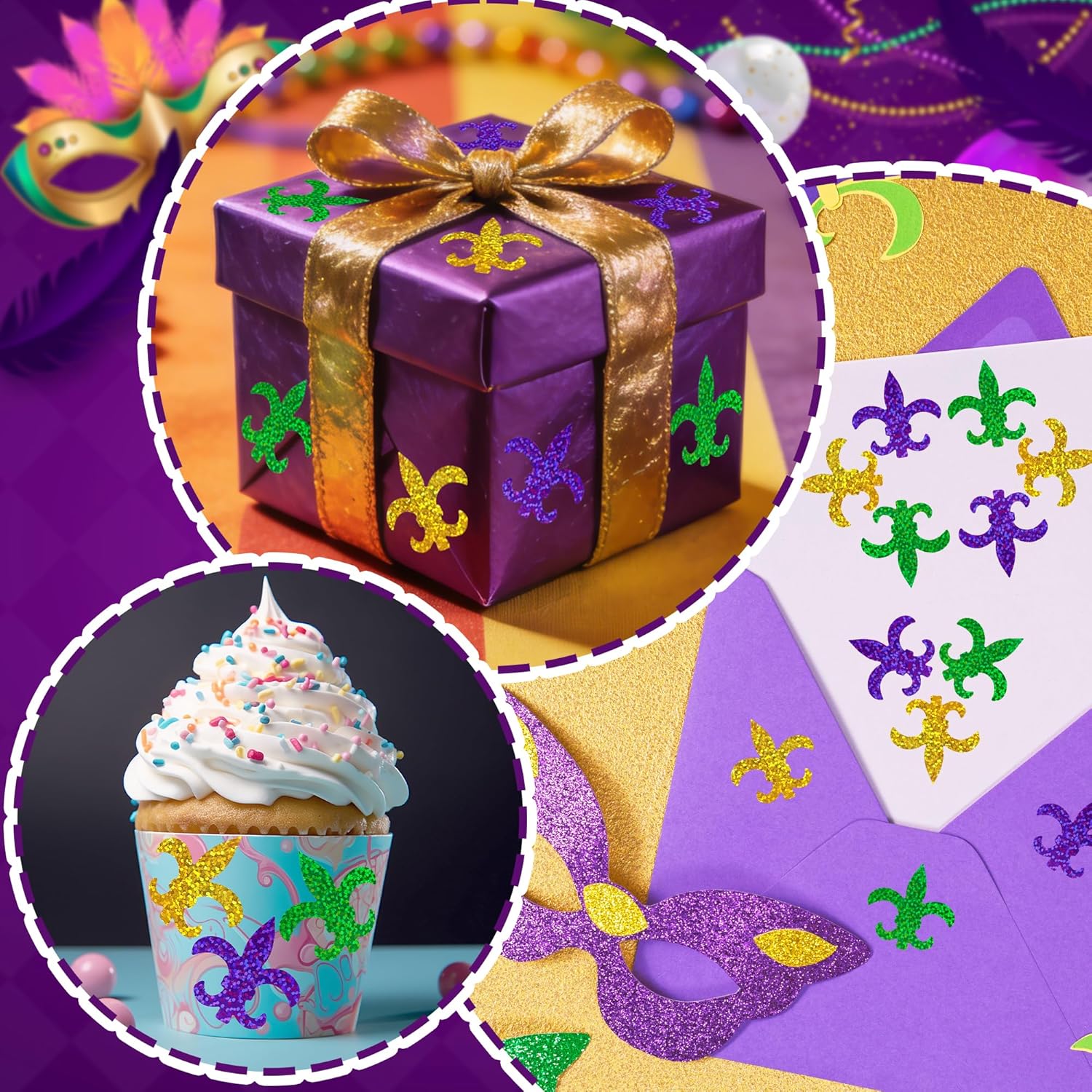 500 Buah Stiker Mardi Gras unt - Laser Tag Set Kids ulasan dan harga
